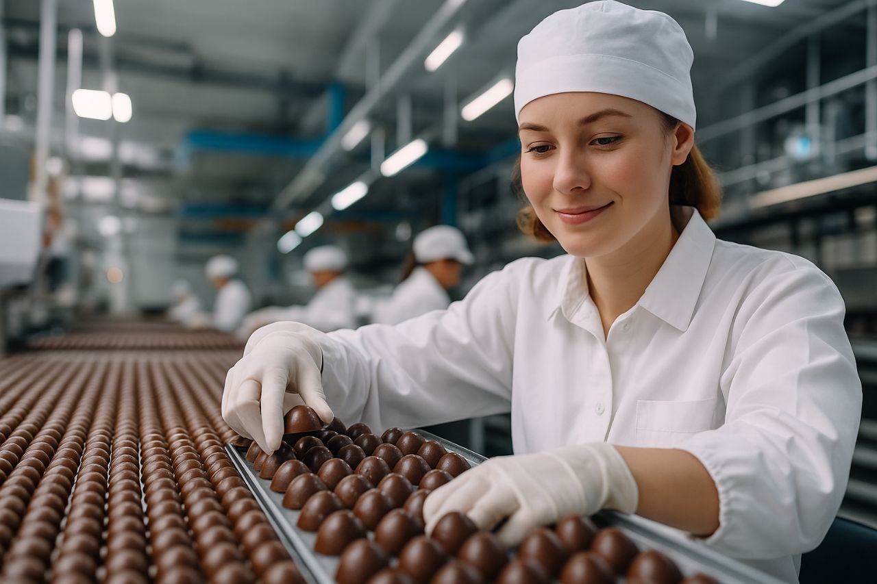 для работников в сфере производства пищевого сырья, продуктов питания, напитков и питьевой воды